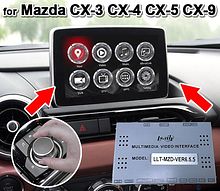 Мультимедийный навигационный блок Ksize ST-MNA03 (VER6.5.5), Mazda 2014+ универсальный