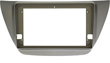Рамка для установки в Mitsubishi Lancer 2003 - 2007 MFB дисплея (серая)