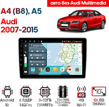 Штатная магнитола Audi A4 (B8), A5 2007 - 2015 Wide Media KS1314QR-3/32 (авто без Audi Multimedia)