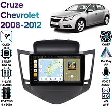 Штатная магнитола Chevrolet Cruze 2008 - 2012 Wide Media MT9010QU-4/32