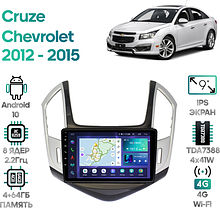 Штатная магнитола Chevrolet Cruze 2012 - 2015 Wide Media LC9265QU-4/64
