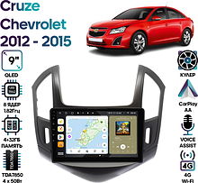 Штатная магнитола Chevrolet Cruze 2012 - 2015 Wide Media MT9285QU-4/32