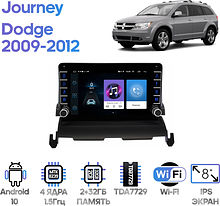 Штатная магнитола Dodge Journey 2009 - 2012 Wide Media LC9564ON-2/32