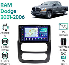 Штатная магнитола Dodge RAM 2001 - 2006 Wide Media LC9590QU-4/64