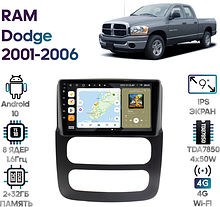 Штатная магнитола Dodge RAM 2001 - 2006 Wide Media MT9590QT-2/32