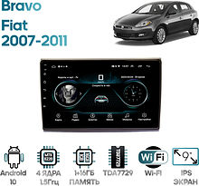 Штатная магнитола Fiat Bravo 2007 - 2011 Wide Media LC9290ON-1/16