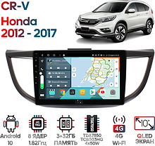 Штатная магнитола Honda CR-V 2012 - 2017 Wide Media KS1051QR-3/32 (для авто без Navi)