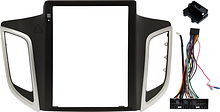 Установочный комплект для дисплеев MFC типа в Hyundai Creta, ix25 2015 - 2021 для авто без камеры